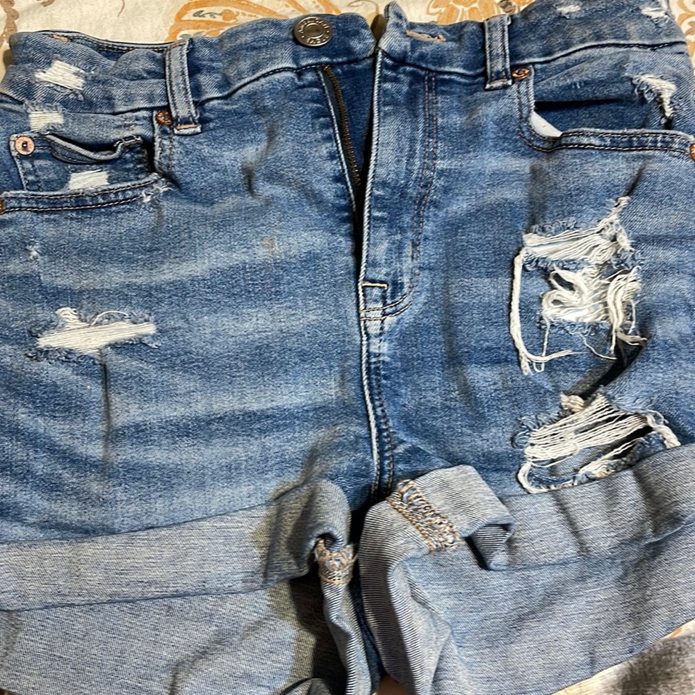 American Eagle Curvy Hi-Rise Shortie Size 4